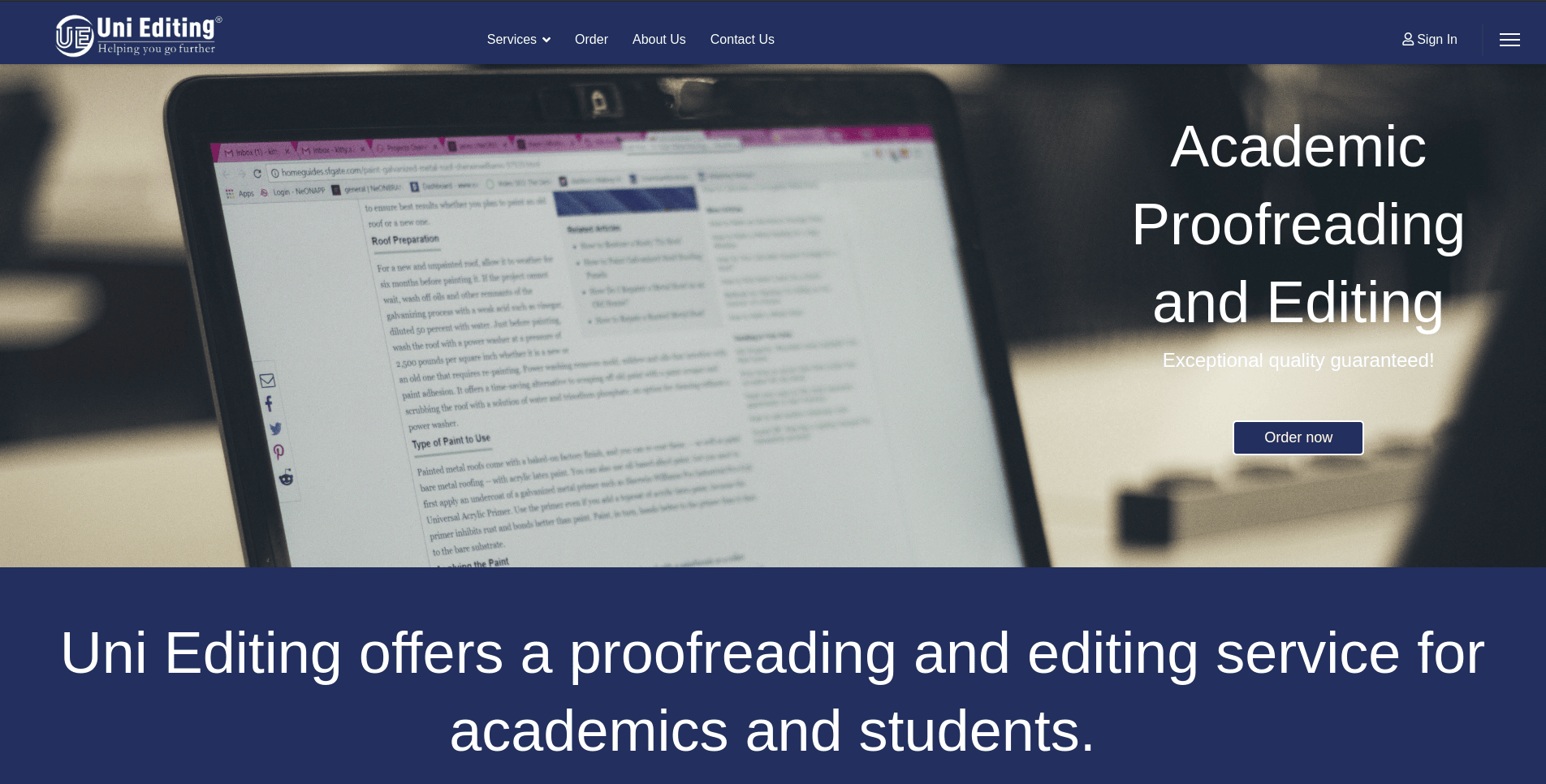 Uniediting(UK) Ltd